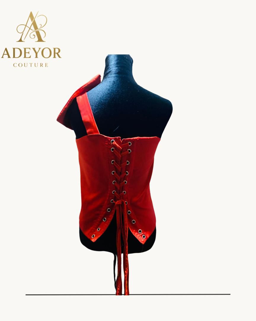 Scarlet Bow Corset Top